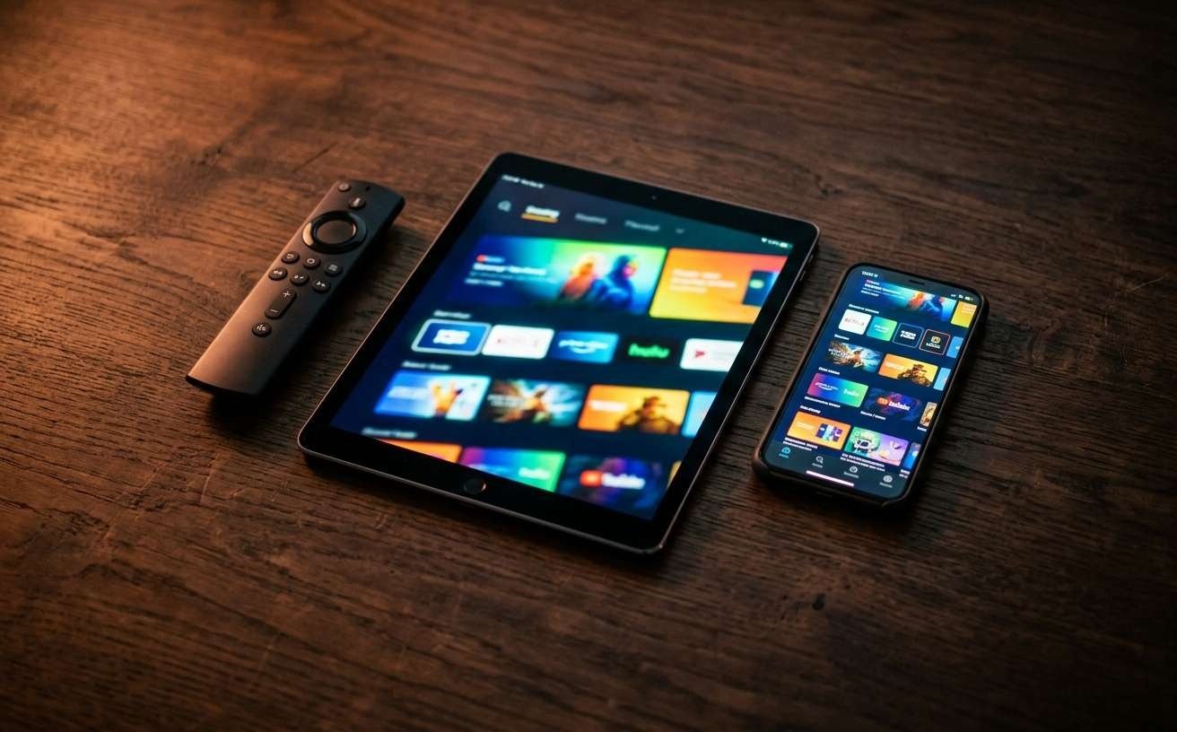 IPTV op tv, tablet en smartphone