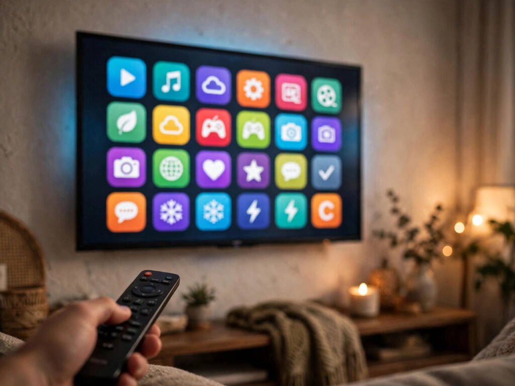 Samsung Smart TV met IPTV-apps